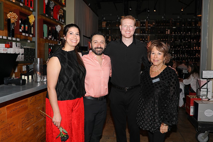 Samantha Bennett, George Nickson, Abraham Feder and Joan Golub