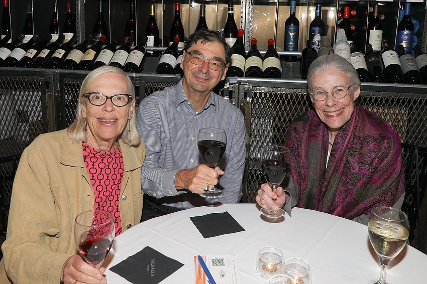 Annette and Ed Eliasberg with Marcella Lebin