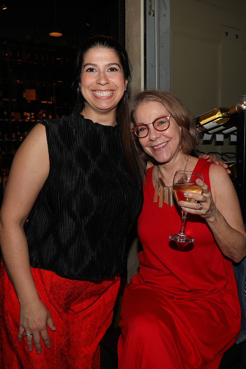 Samantha Bennett and Patricia Caswell