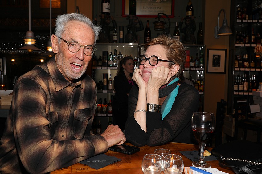 Malcolm Lazin and Su Byron