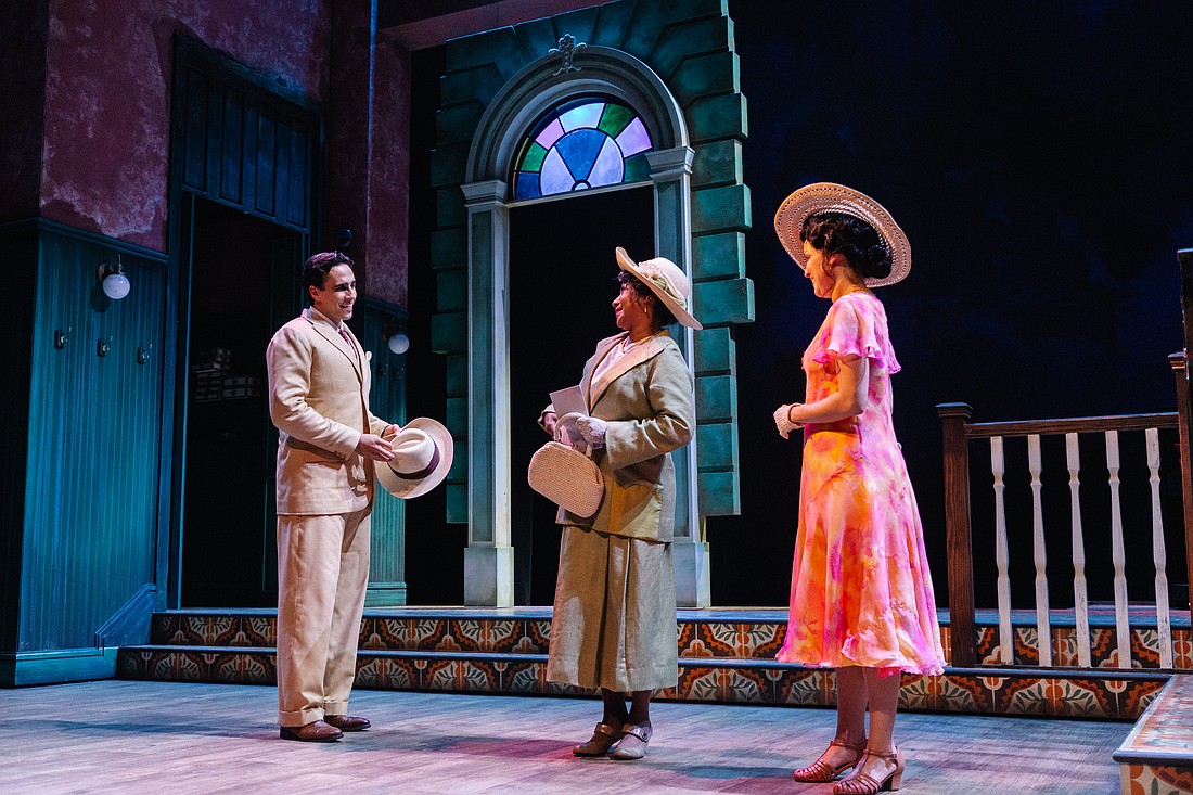 Gabriell Salgado, Zuleyma Guevara and Jenyvette Vega star in Asolo Rep's "Anna in the Tropics," which runs through March 13 at FSU Center for the Performing Arts.