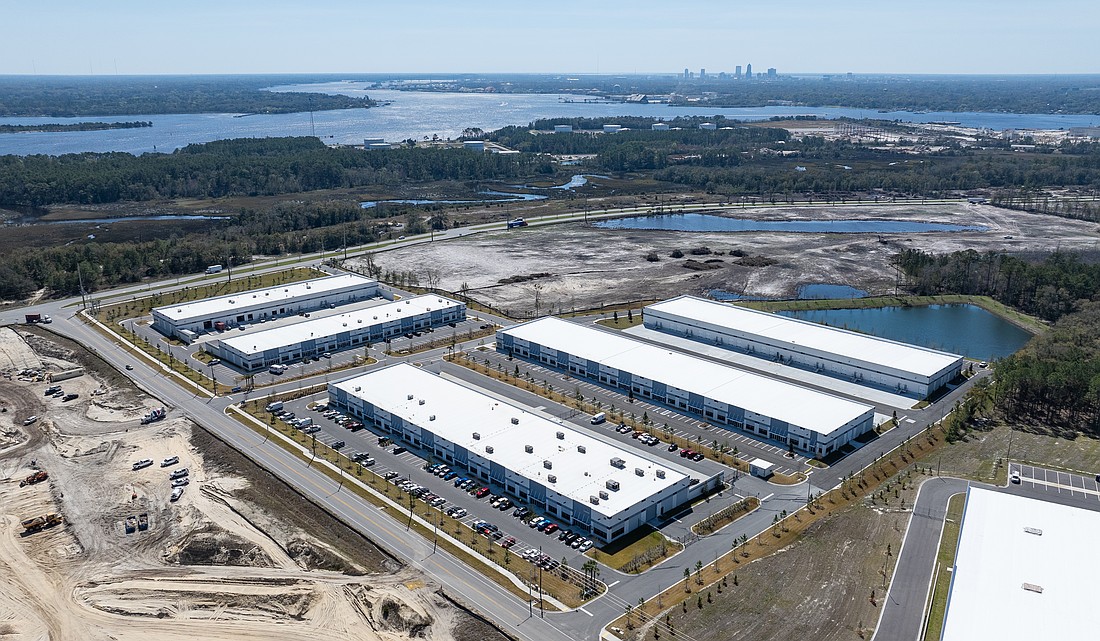 Imeson Landing Business Park in North Jacksonville has 24 tenants leasing from 3,000 to 30,000 square feet of space.