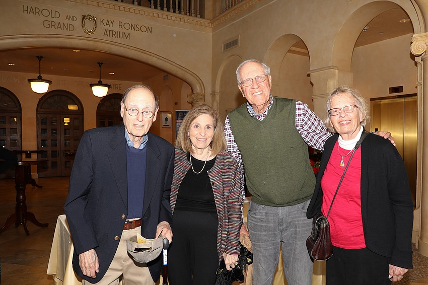 Richard and Eleanor Linde with Richard and Alice Wegman