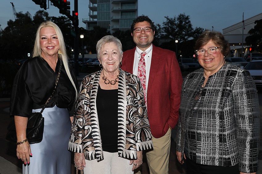 Marie Brady, Ann Walborn, Michael Bodnyk and Sandy Bodnyk