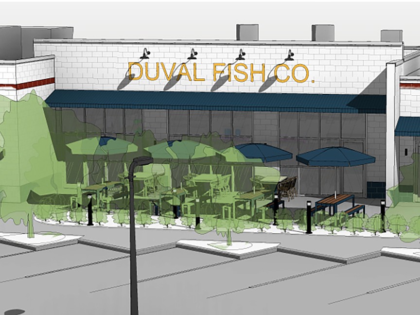 Duval Fish Co. is planned at 4323 Herschel St. in a former Fairfax neighborhood gas station.