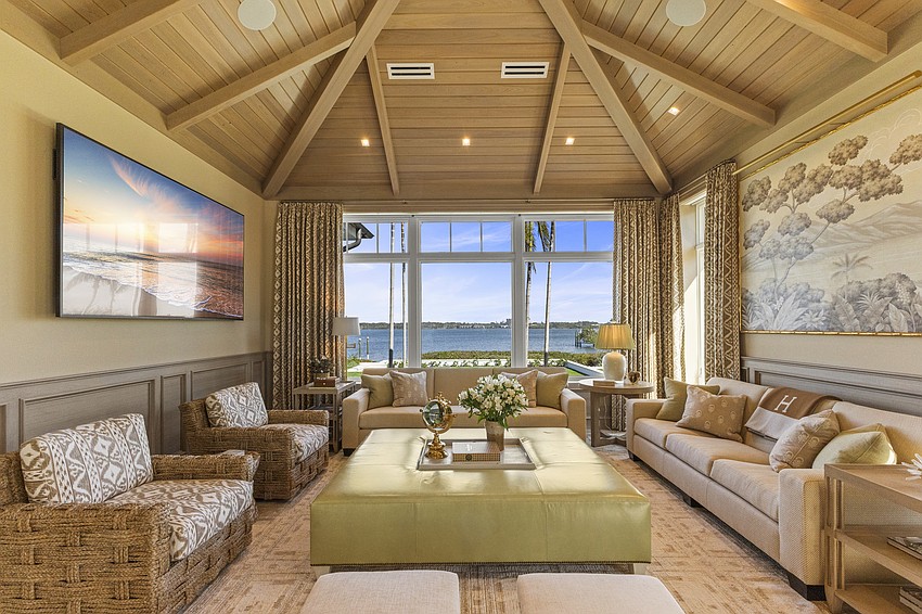 The West Indies style is evident throughout the Crystal Waters main house.