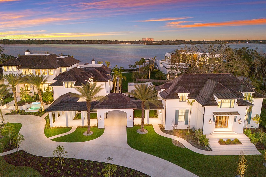 The $31.5 million Crystal Waters estate on Siesta Key is at 8501 Midnight Pass Road.