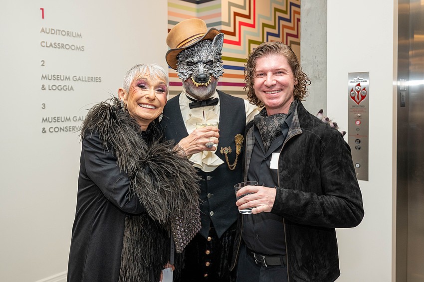 Roxanne Permesly, Bill Fenner and Denys Laptier