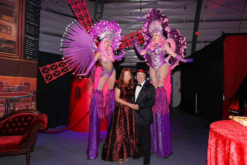 Sara Scott and Lyn Sky with Terri and Michael Klauber