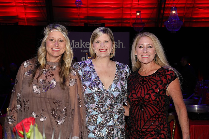 Kristinana Shultis, Megan Micale and Sheryl Vieira