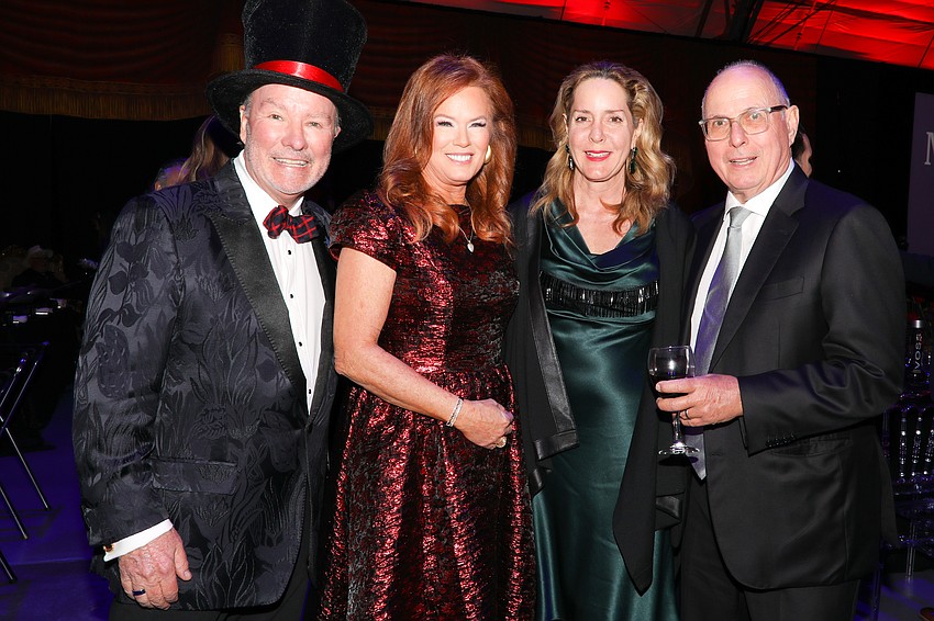 Michael and Terri Klauber with Erika Ivanyi and Matthias Schubnell