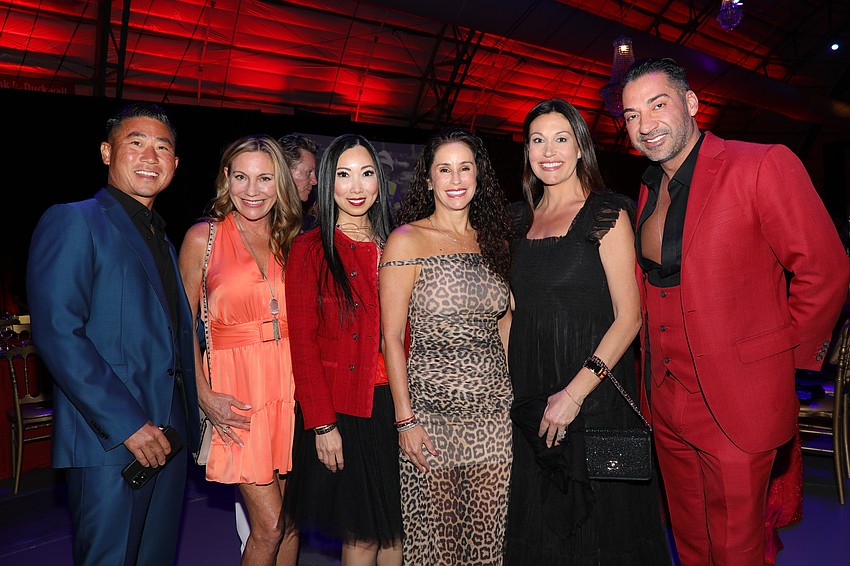 Michael Kemsley, Michelle Scala, Linda Done, Marnie Grossman, Lea Buchanan and Kareem Suwaity