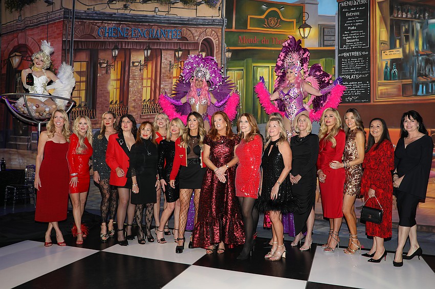 The event committee and co-chairs of the 15th annnual Cooking for Wishes held on Feb. 20 at Circus Arts Conservatory