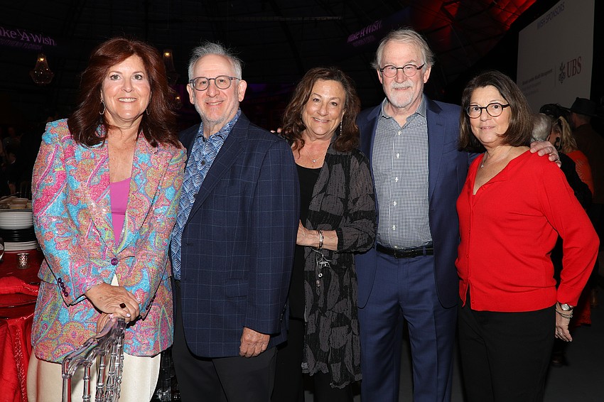 Eve and Rich Biller, Susan and Doug Hewitt and Valerie Shapiro