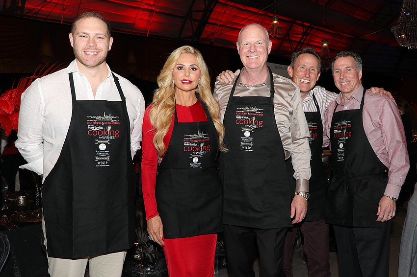 Trenton Moore, Melissa Howard and Scott Moore with Tom Mingo and Jack Glenn