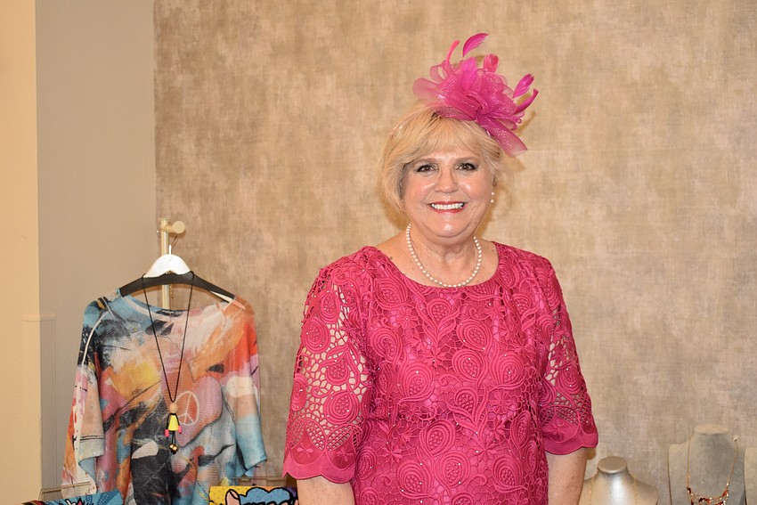 Debi Frock is the co-president of the Palm Aire Women's Club.