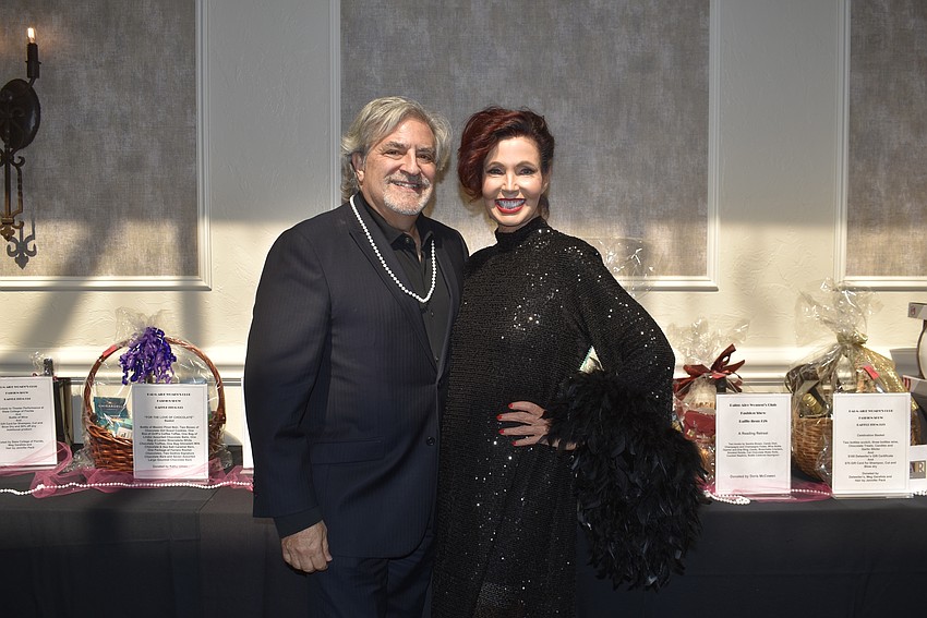 Peter Pike says he has happily volunteered for the fashion show for the past three years for his wife Katherine Pike.