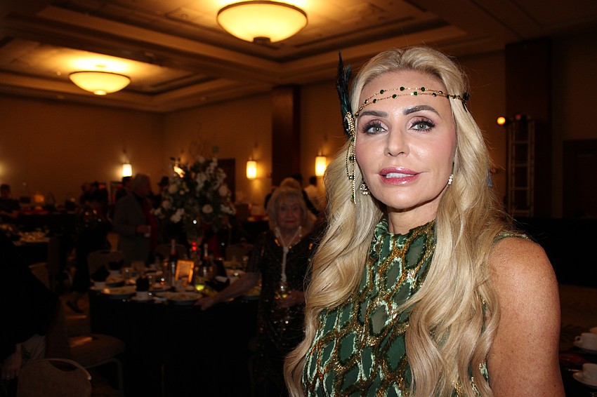 Melissa Howard was the presenting sponsor of All That Jazz: Cabaret for a Cause Feb. 21 at the Hyatt Regency in Sarasota.