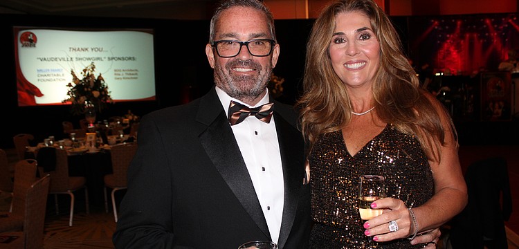 Lakewood Ranch's Tom and Kristine Scott attended All That Jazz: Cabaret for a Cause Feb. 21 at the Hyatt Regency in Sarasota to support Sisterhood for Good.