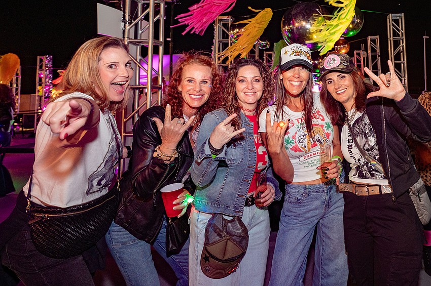 Alison Guerrero, Monica Barth, Jaime Pietak, Dana Moretta and Pam Collado