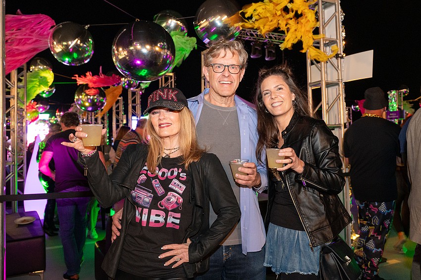 Rita Greenbaum, David and Lauren Kovman