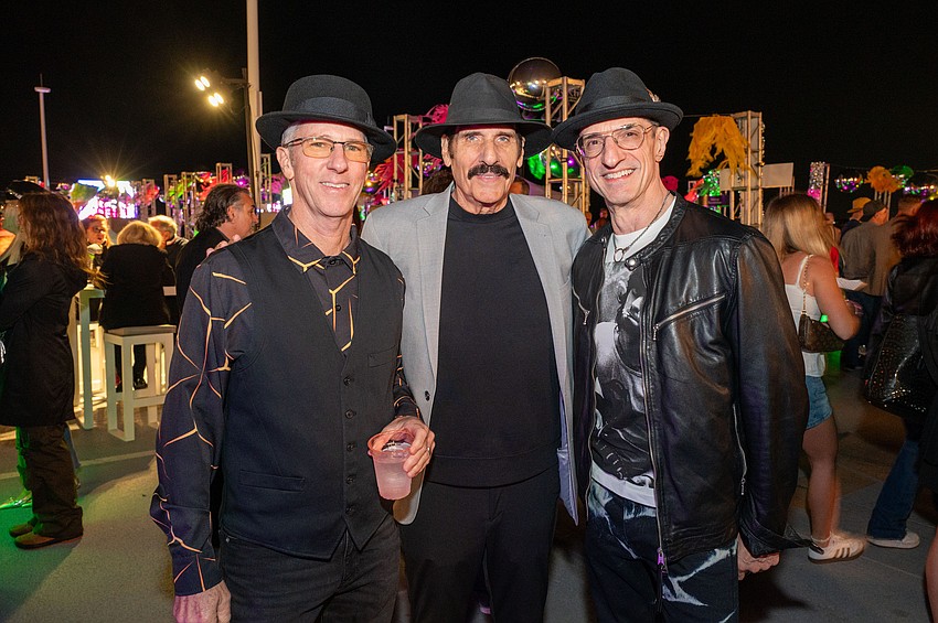 Craig Hancock, Ben Moses and Steve Patrice