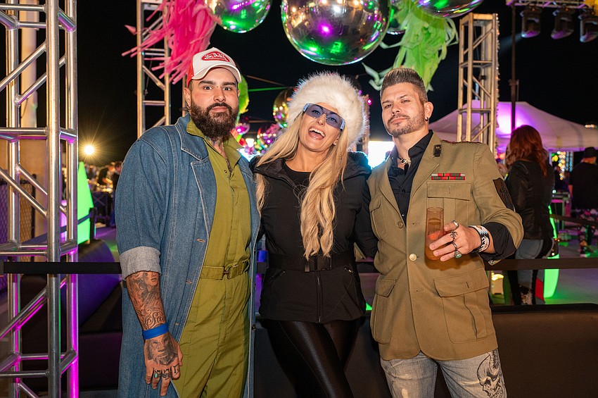 Kyle Riich, Tavia and Bill Ames