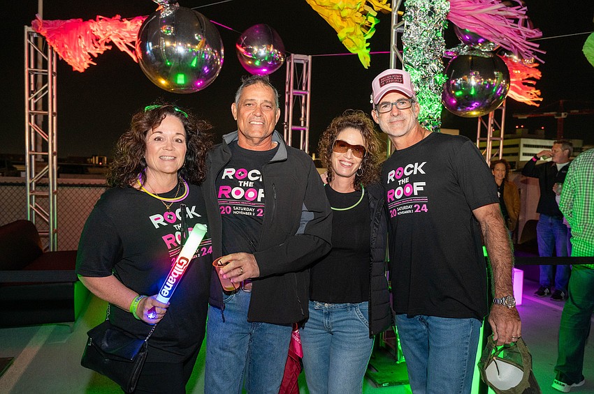 Laura and Herb Magnessen, Maria DeCarlo and Aaron Diller