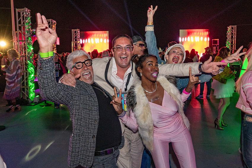 Carl Troiano, Keth and Felicia Povich and Charlotte Stewart