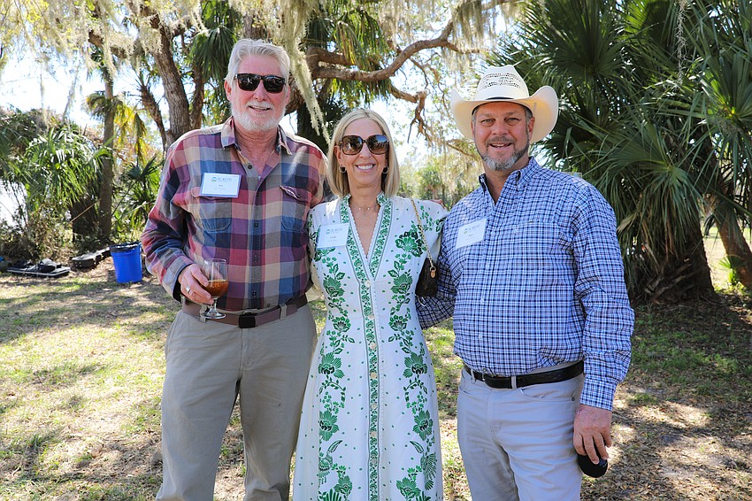 Jon Thaxton with Leslie and Alan Jones