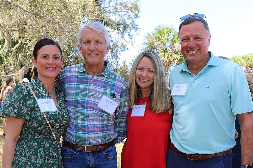 Shana Zamikoff and Bob Morris with Kelly and Scott Collins