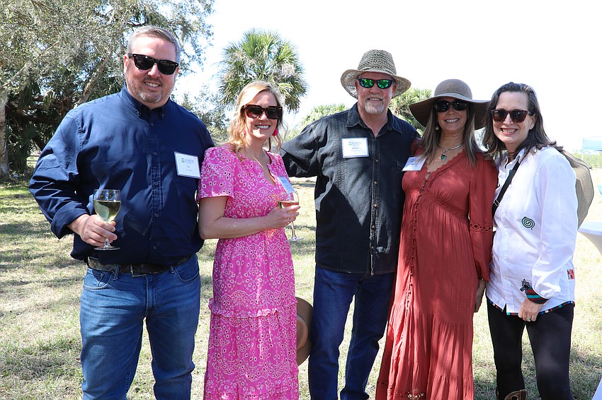Tim and Cassia Jaeger, Amanda and Michael Kulaw and Kathy Jordan