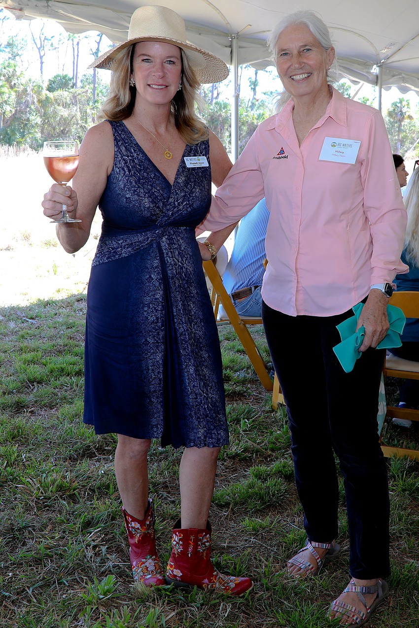 Elizabeth Moore and Hilary Swain