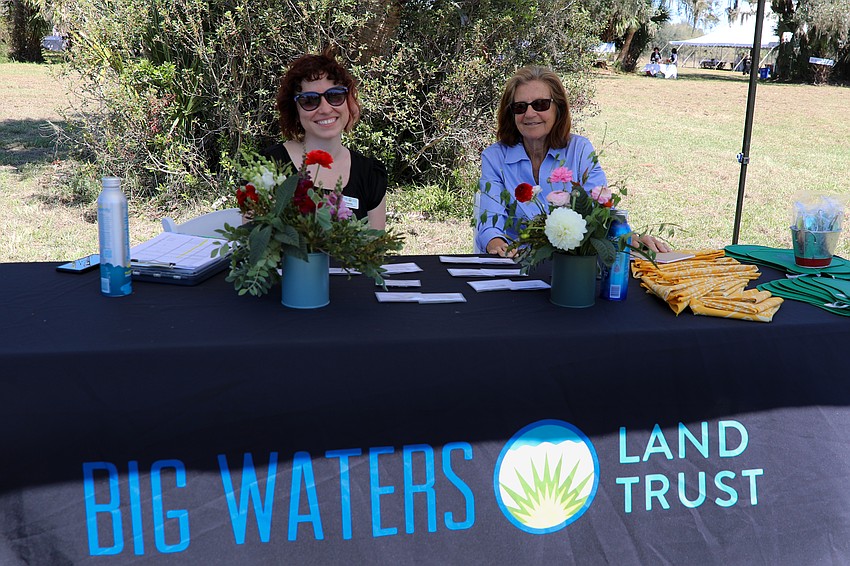 Sam Valentin and Alena Capek welcome guests to Walton Ranch in North Port.