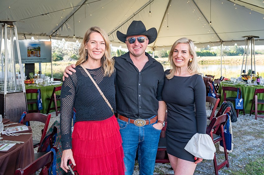 Katie and Jarred Fegan with Lisa Klein