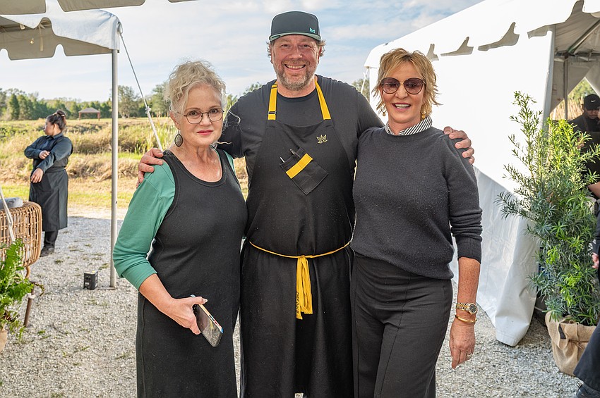 Anna Edmonson, Drew Adams and Diane Muldoon