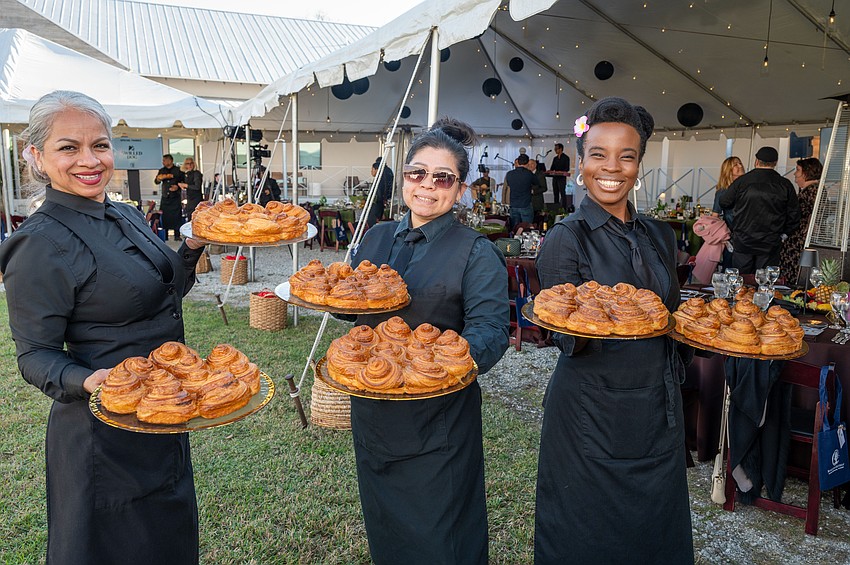 Andrea Rodriguez, Elia Braithwaite and Breanne Irvin