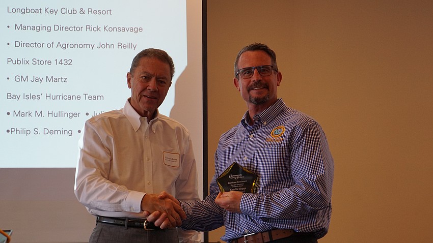 H. Joseph Reiser and Director of Public Works Charlie Mopps.