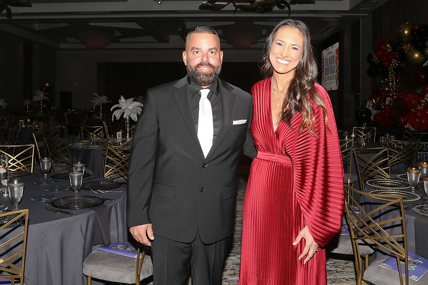 CEO Brad Jones with COO and event chair Alison Thomas.