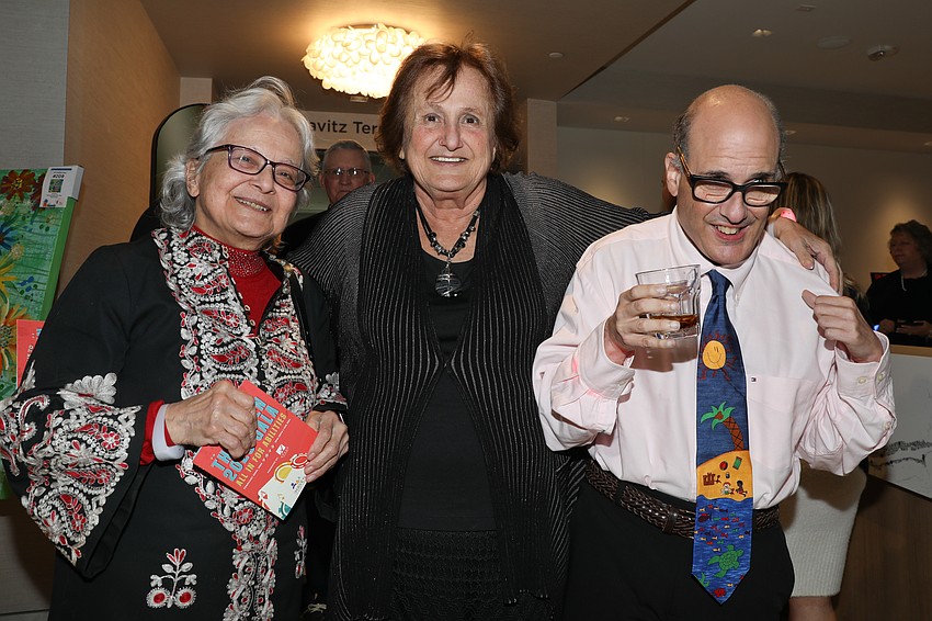 Sisters Mado and May Ahdab with May's son, Nabil Yehia