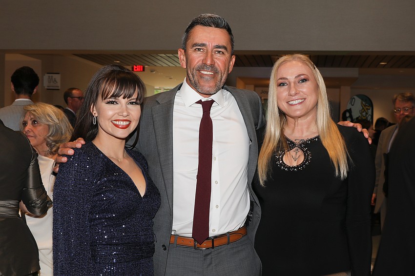 Amelia Colgate, Kirk Loveday and Mica Minero