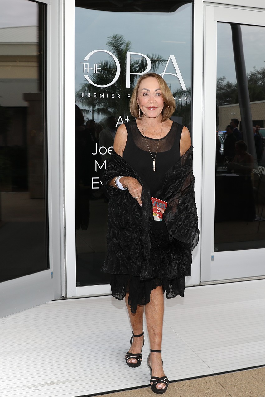 Mary Goodman makes an Ora entrance.