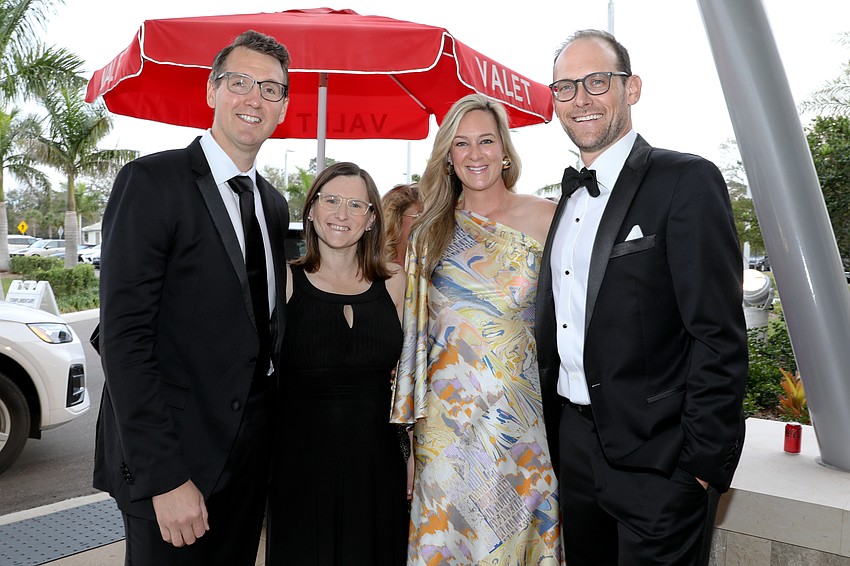 Chris and Morgan Trefenthal with Julie and Carl Watkins