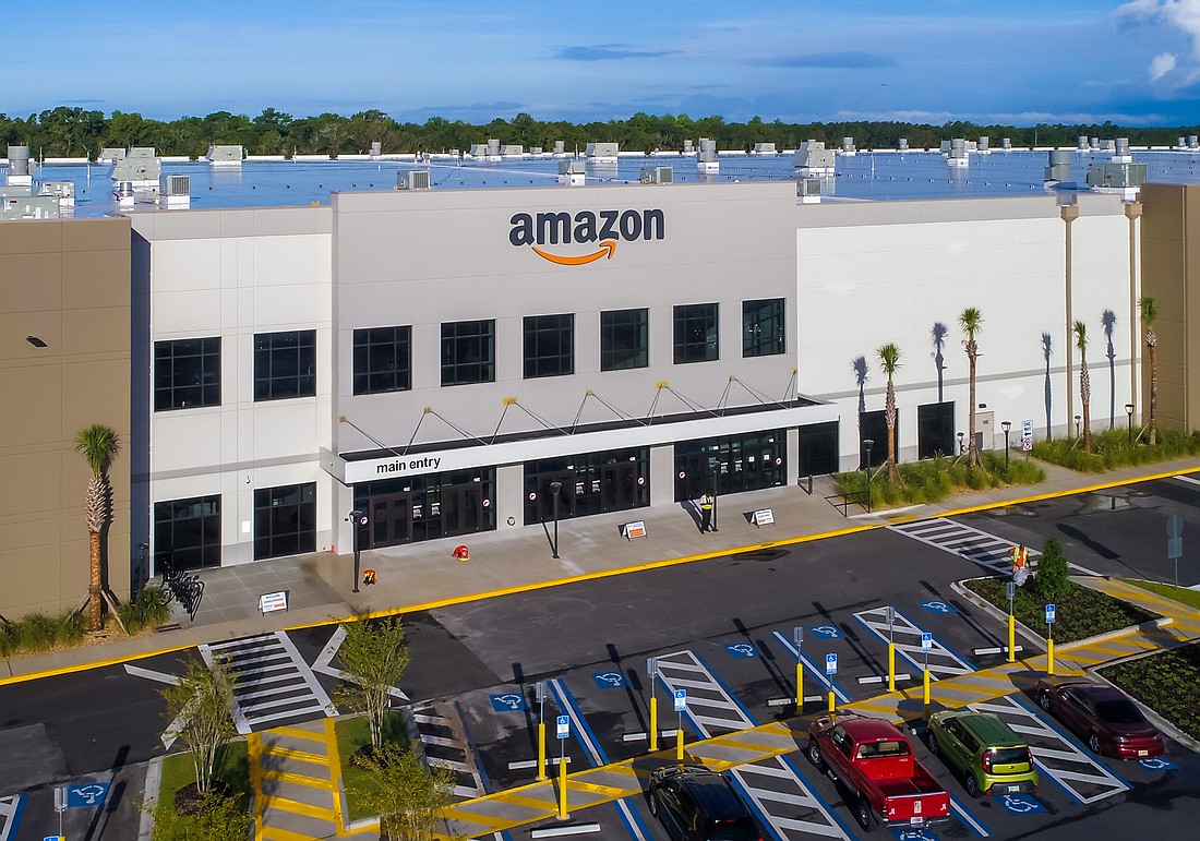 Amazon wants to renovate its JAX 2 fulfillment center near Jacksonville International Airport at the 12900 Pecan Park Road.