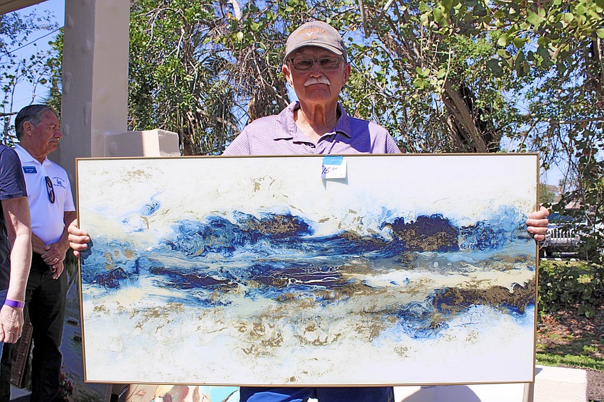 Steve Peters said he often receives praise for his sharp eye when it comes to shopping, and he hoped his choice in art would impress his family.