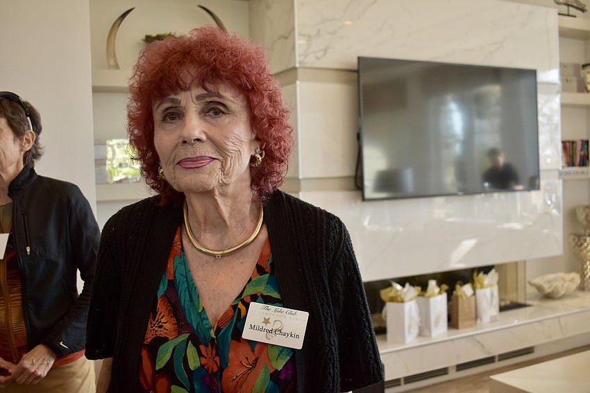 After moving in 18 years ago, no one has lived in The Lake Club longer than Mildren Chaykin. Only one family moved in before her, and she said they moved out.