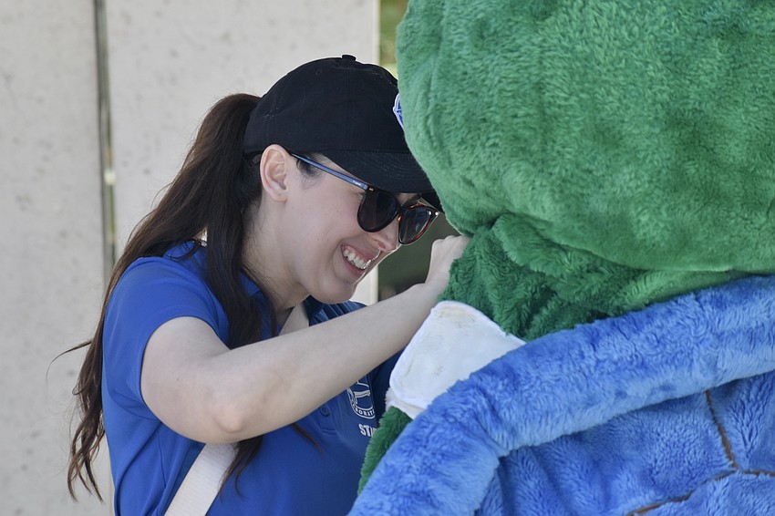 Mote's Sophia Johnson prepares the costume of Shelley.