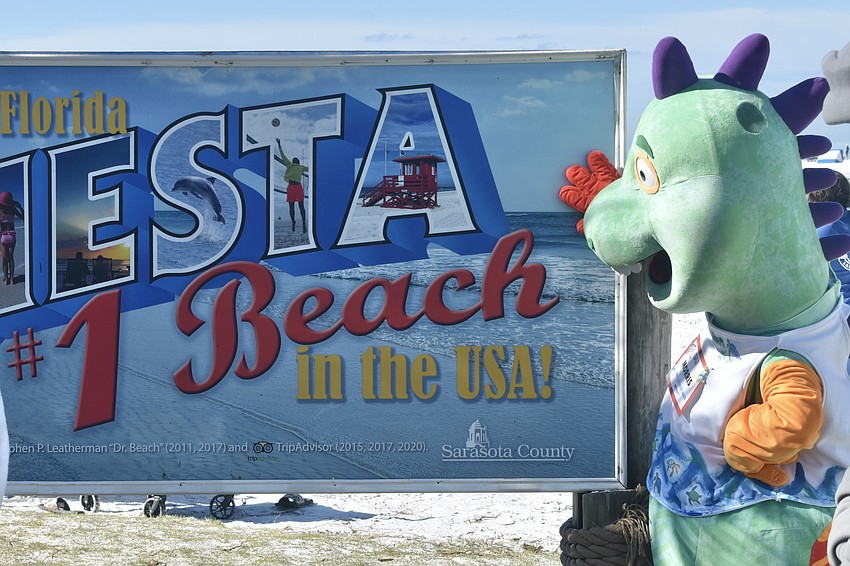 Morris the Explorasaurus is eager to race on the 