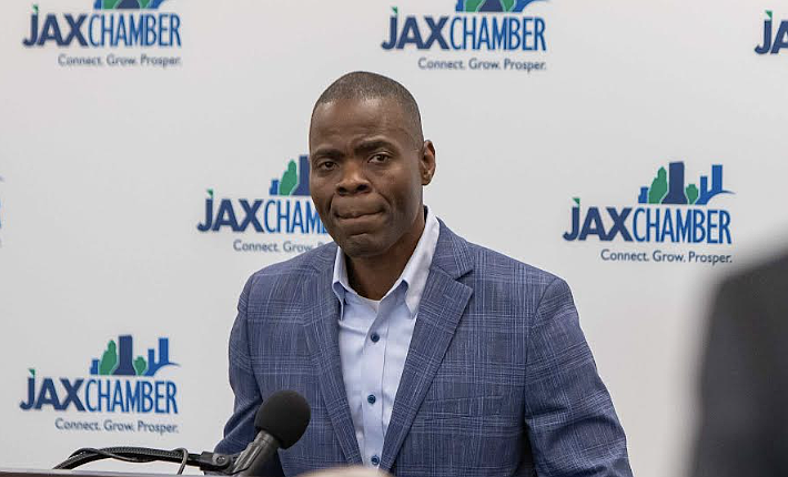 Carlton Robinson, JAX Chamber’s chief innovation officer, spoke about the new capital initiative program.