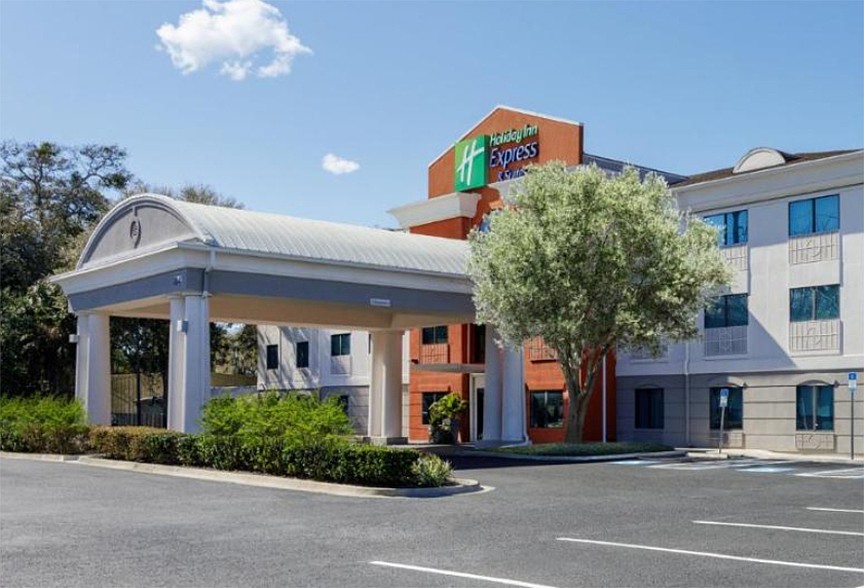 The Holiday Inn Express & Suites Jacksonville - Mayport / Beach at 2040 Mayport Road.